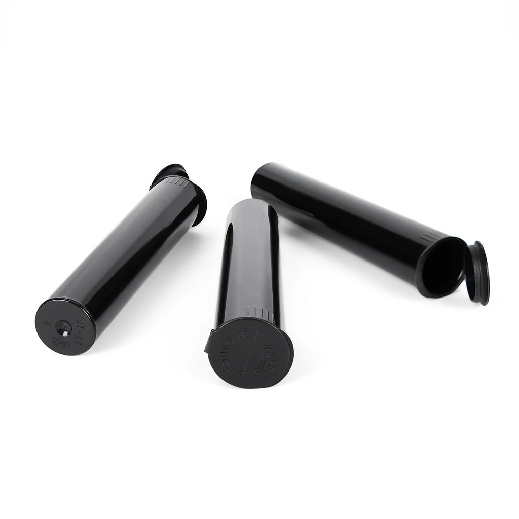 98mm Pop Top Tube Black (600 Count)