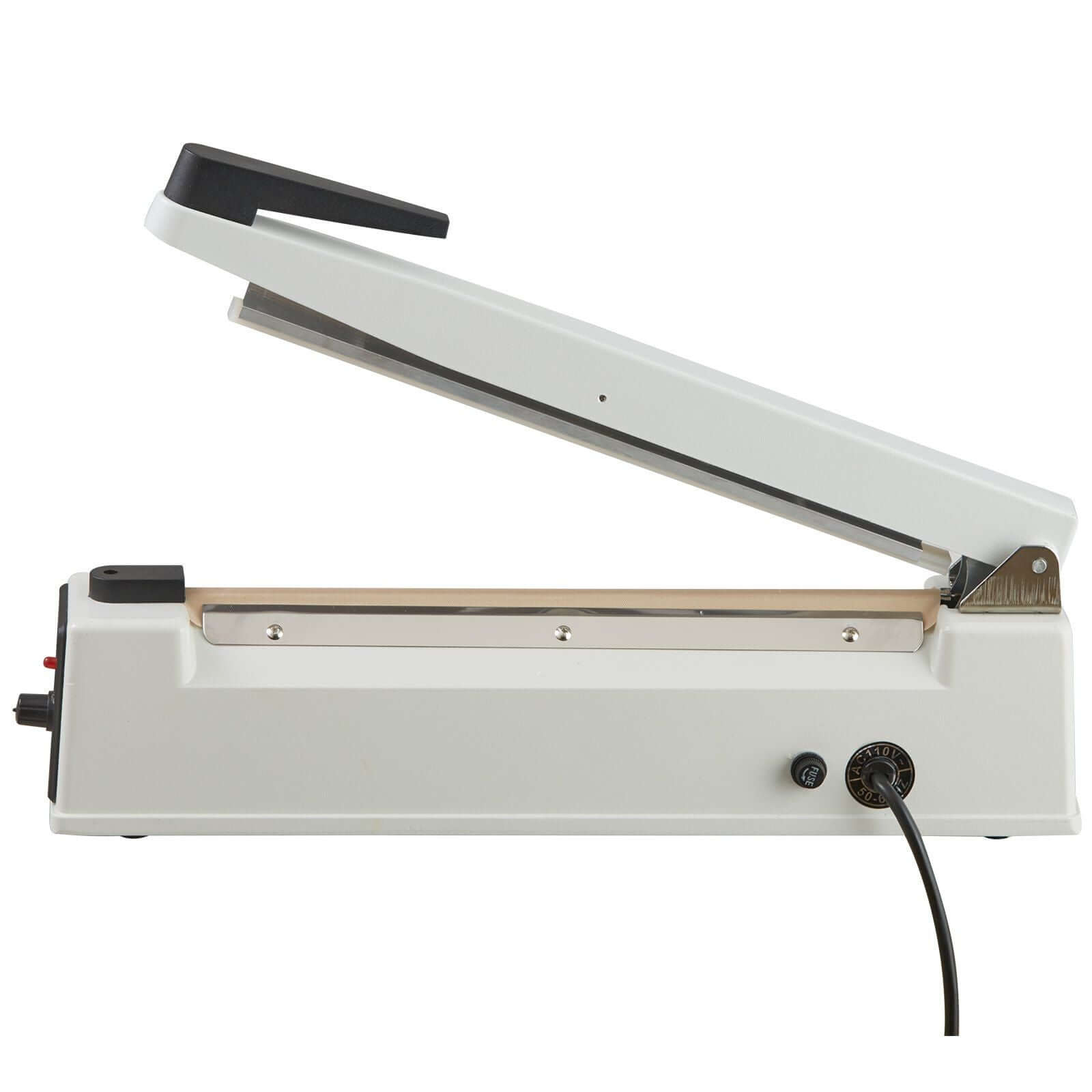 VEVOR Impulse Sealer 12 inch with adjustable heating mode for sealing plastic Mylar PE PP bags.