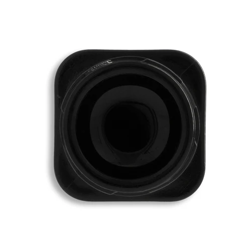 5 mL Square Black Glass Concentrate Jar w/Child-Resistant Lid  (250 Count Box)