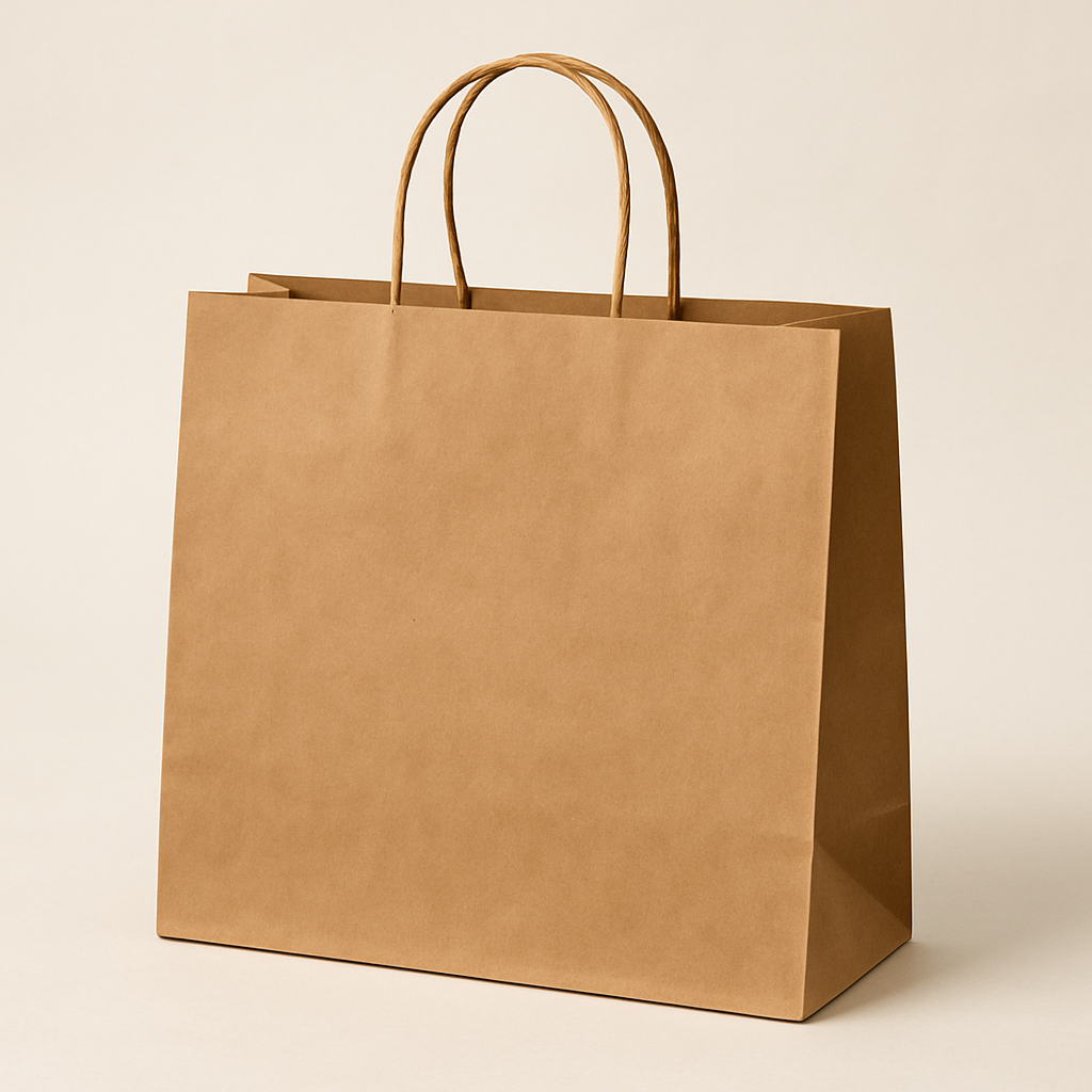 Kraft Paper Shopping Bags