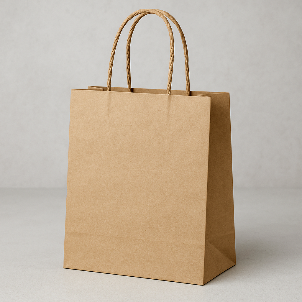 Kraft Paper Shopping Bags